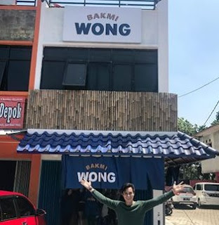 Bakmi Wong bisnisnya Baim Wong di Depok