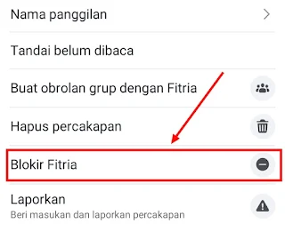 4. Cara Blokir Pesan di Facebook Lite dan Messenger Lite