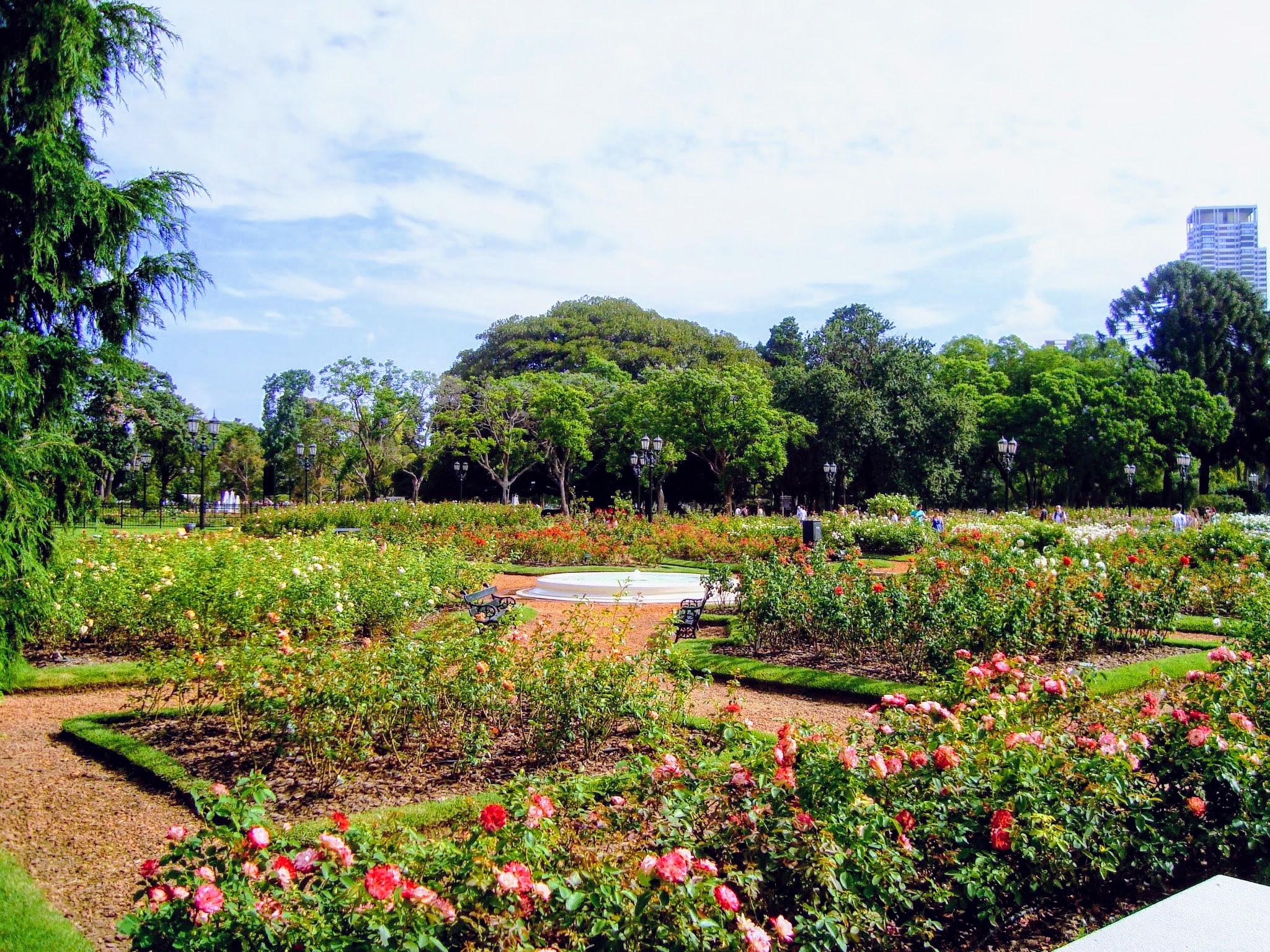 El Rosedal - um belo jardim de Buenos Aires