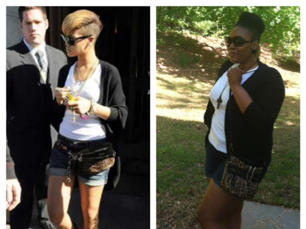 Shorts and a Cardi…Thanks Rihanna! (First Blog Post)