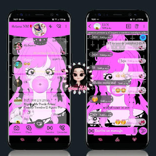 Girls Balloon Theme For YOWhatsApp & Fouad WhatsApp By Ariana