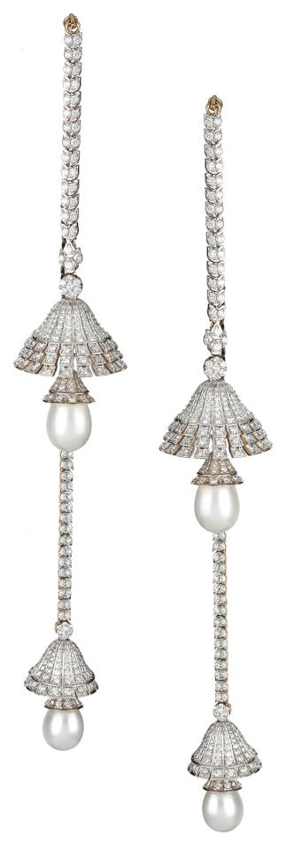 Diamond jhumkas from Orra jewellery