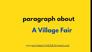 paragraph about A Village Fair