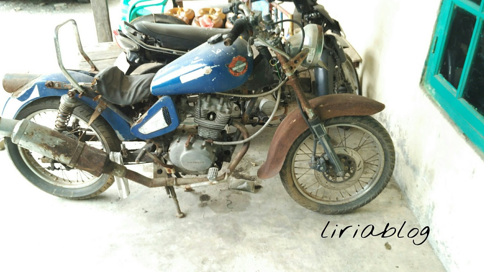 Modif Honda CB Yang Terbengkalai Liriapro Blog