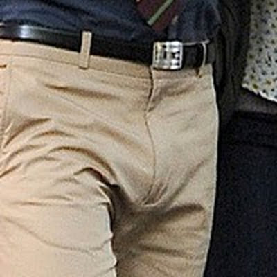 Justin Timberlake showed off some obvious bulge on the set of his new movie