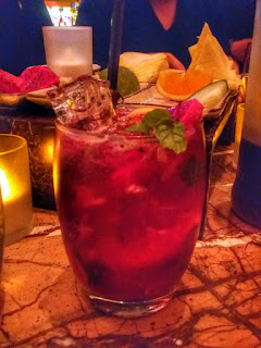 Dragon fruit mojito