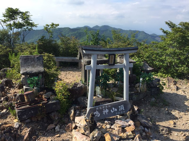 鳴神山(桐生岳)の山頂