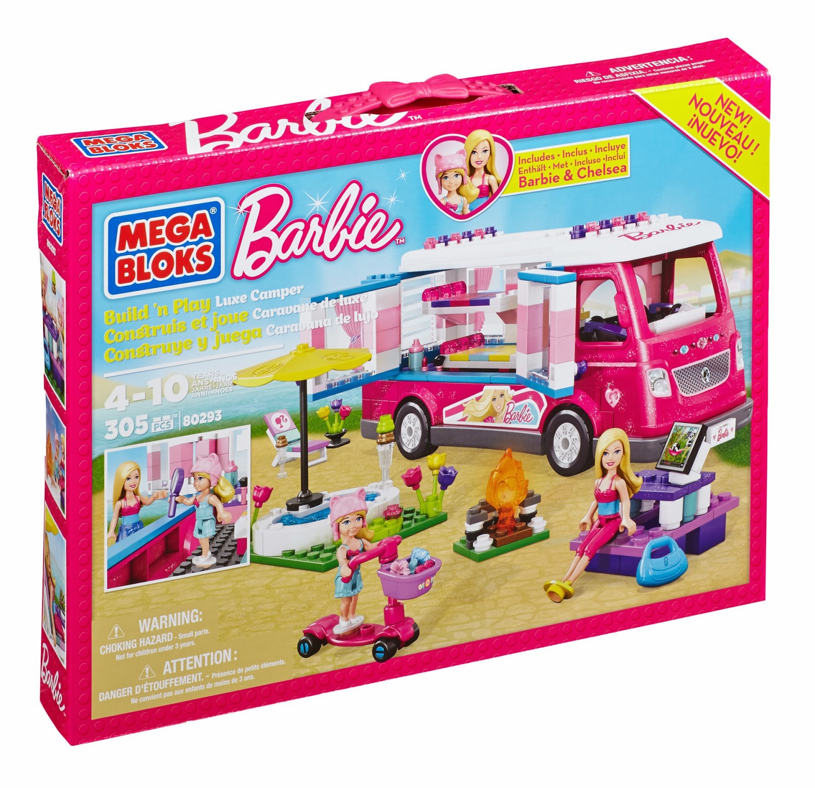 Thanks Mail Carrier Mega Bloks Barbie  Build n Play 