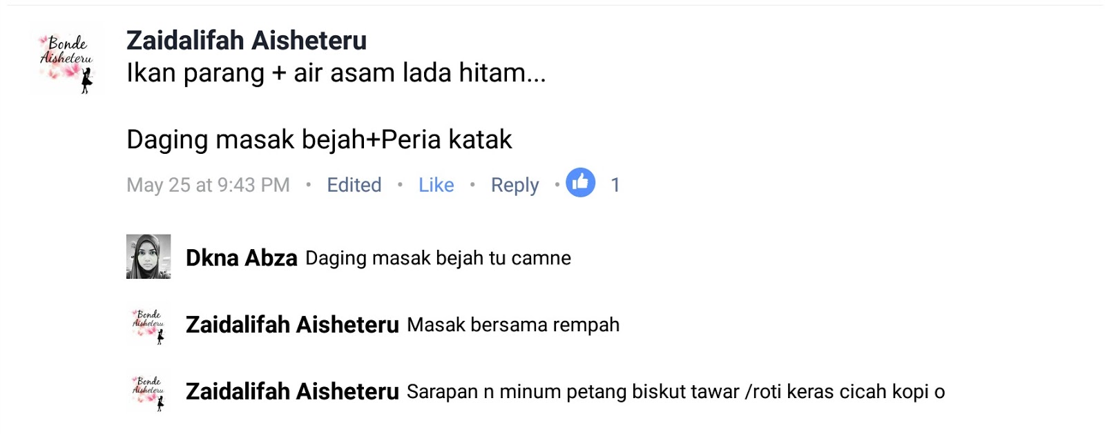 Makanan Dalam Pantang Orang Bersalin  Dkna Abza