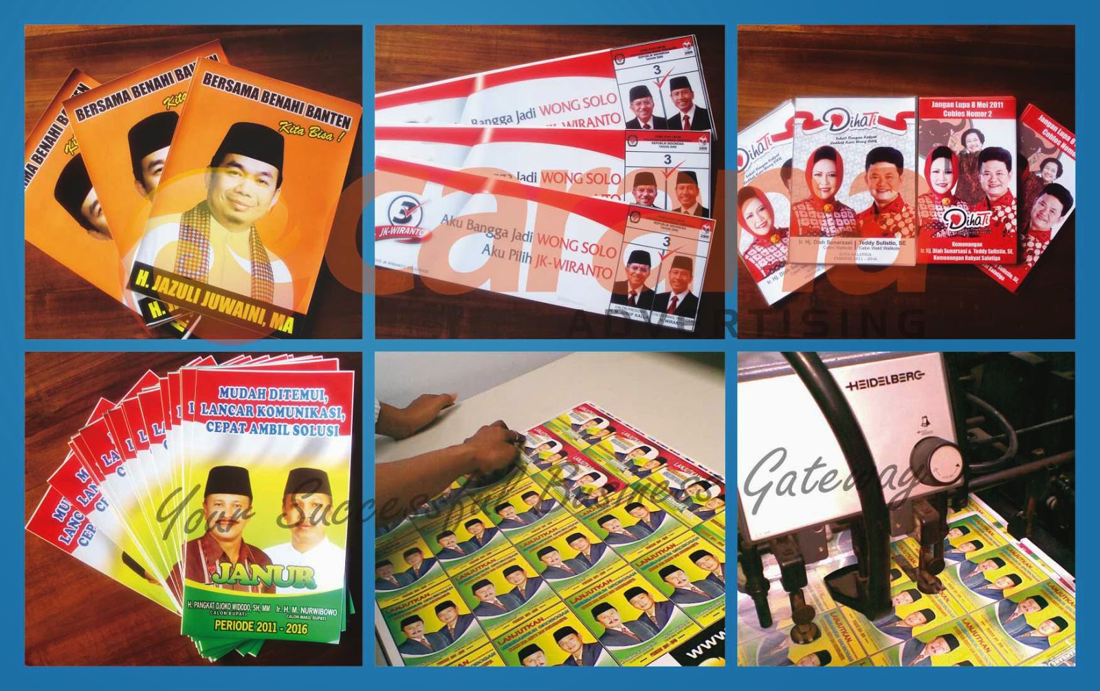 SPESIALIS PRINTING OFSET WONOSOBO Jenis Bahan  Stiker 