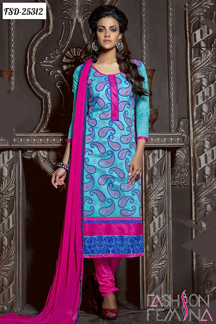 stylish embroidery salwar suit