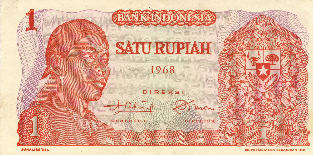 Responses to quot;Uang Seri Sudirman 1 Rupiah 1968quot;