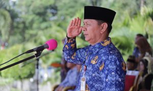 Wakil Bupati Rokan Hulu, H.Indra Gunawan, Bertindak Sebagai Inspektur Upacara Peringati Hari sumpah Pemuda Momen Nasional 