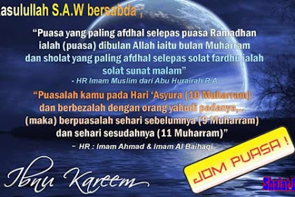 Niat Puasa 9 10 Asyura Keutamaan Amalan Hikmah Doa 1 Muharram