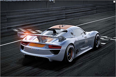 Porsche 918 RSR spoiler