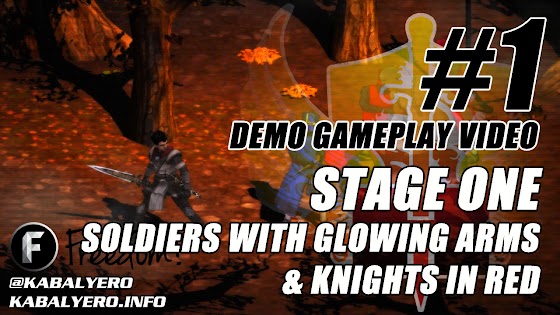 Sword Of Guardian Gameplay #1 (Game Demo) ★ Stage 1, Soldiers With Glowing Arms & Knights In Red