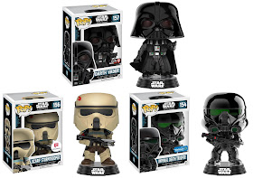 Star Wars: Rogue One Retailer Exclusive Pop! Variant Figures by Funko