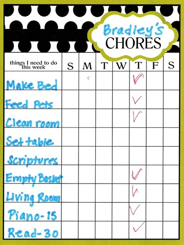 CHORES 001