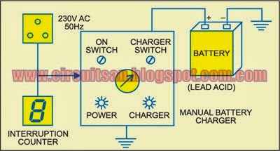 Mains Interruption Counter Circuit Diagram  2