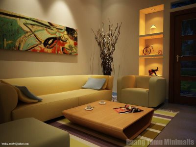 ruang+tamu+dengan+desain+minimalis-gunakan+sofa+dengan+desain+yang ...