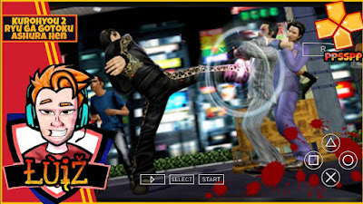 تحميل لعبة Kurohyou 2 - Ryu ga Gotoku Ashura Hen psp للأندرويد على محاكي ppsspp