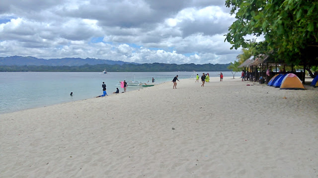 the main tourist area (north-east of the island) at Canigao, Matalom Leyte
