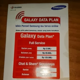 Galaxy Plan: Paket Internet Telkomsel Samsung Galaxy