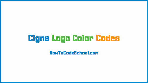 Cigna Logo Color Codes