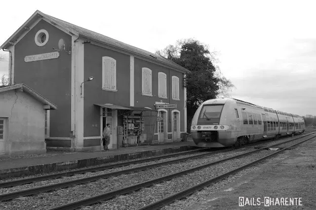 Charente ligne de l'Etat Gare Saint-Michel