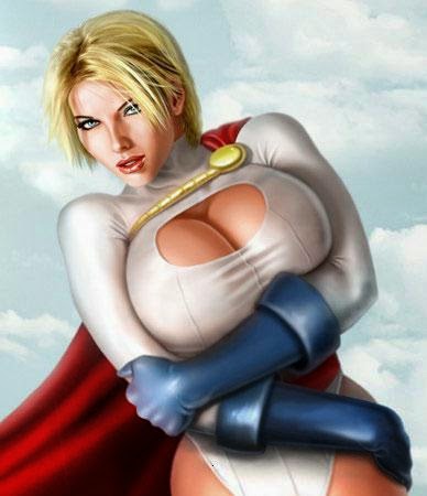 Power Girl Comic Character 