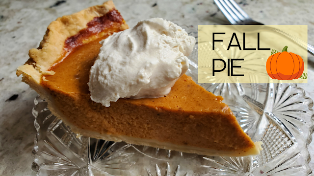 Pumpkin pie is an easy fall dessert perfect for Thanksgiving dinner