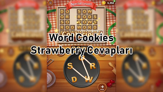 Word Cookies Strawberry Cevapları