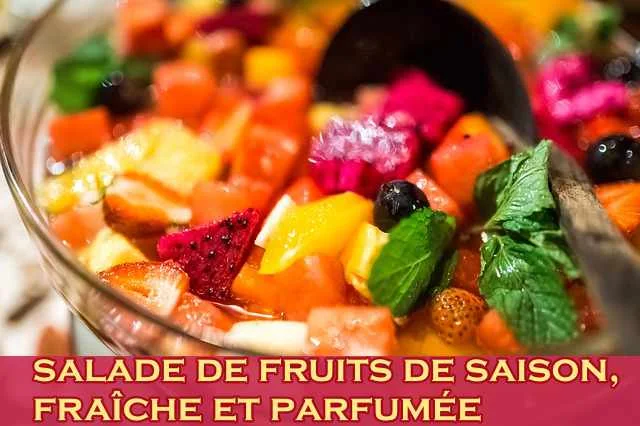 Salade de fruits frais de saison