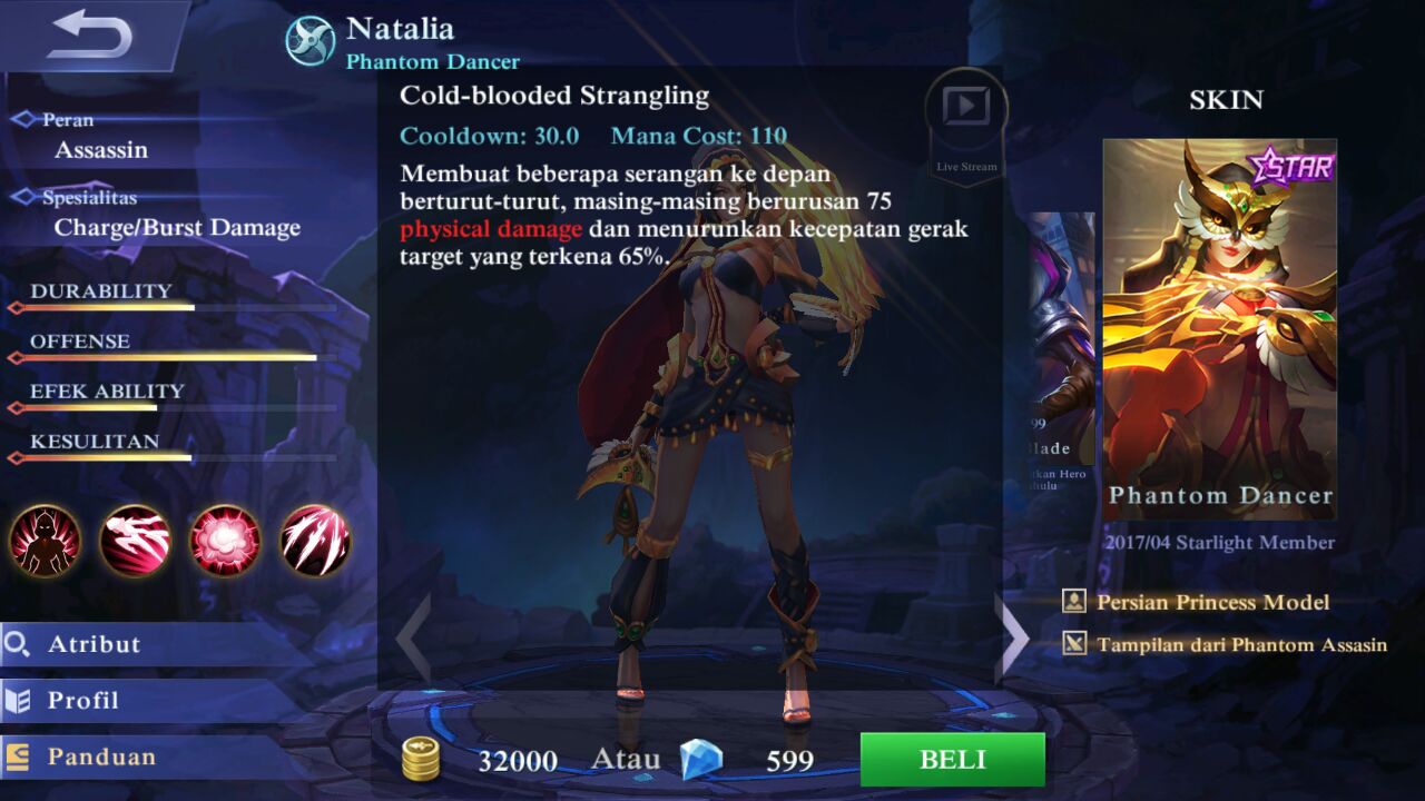 Natalia Jenis Hero Dalam Game Mobile Legends Berbagi Ganteng