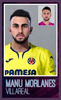 PES 2020 Faces Manu Morlanes by Jovic