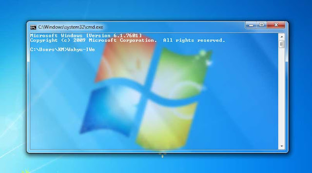 Cara Agar CMD di Windows 7 Jadi Terlihat Transparan