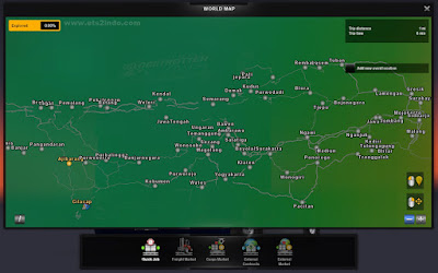 MAP PJSE V.1.4 Jelajah Jawa ETS2 1.31 - 1.41