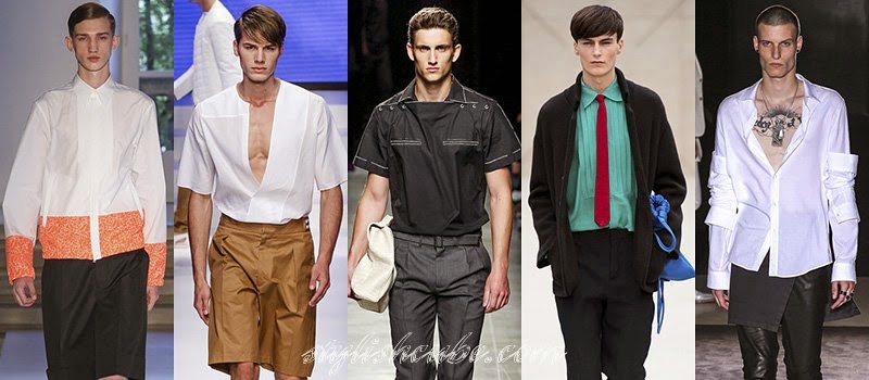 Spring Summer 2014 Men's Shirts Fashion Trends