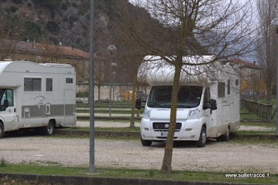 Parcheggio cascata delle Marmore