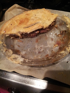 lamb mushroom and potato pie puff pastry lid