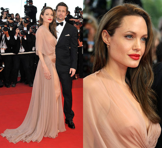 angelina jolie at the golden globes | angelina jolie in red carpet 2010  