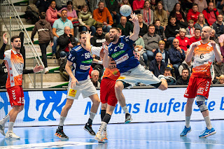 Sportfotografie DHB Handball Bundesliga ASV Hamm Die Recken Hannover Olaf Kerber