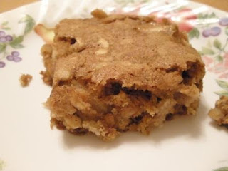 gluten-free apple bars