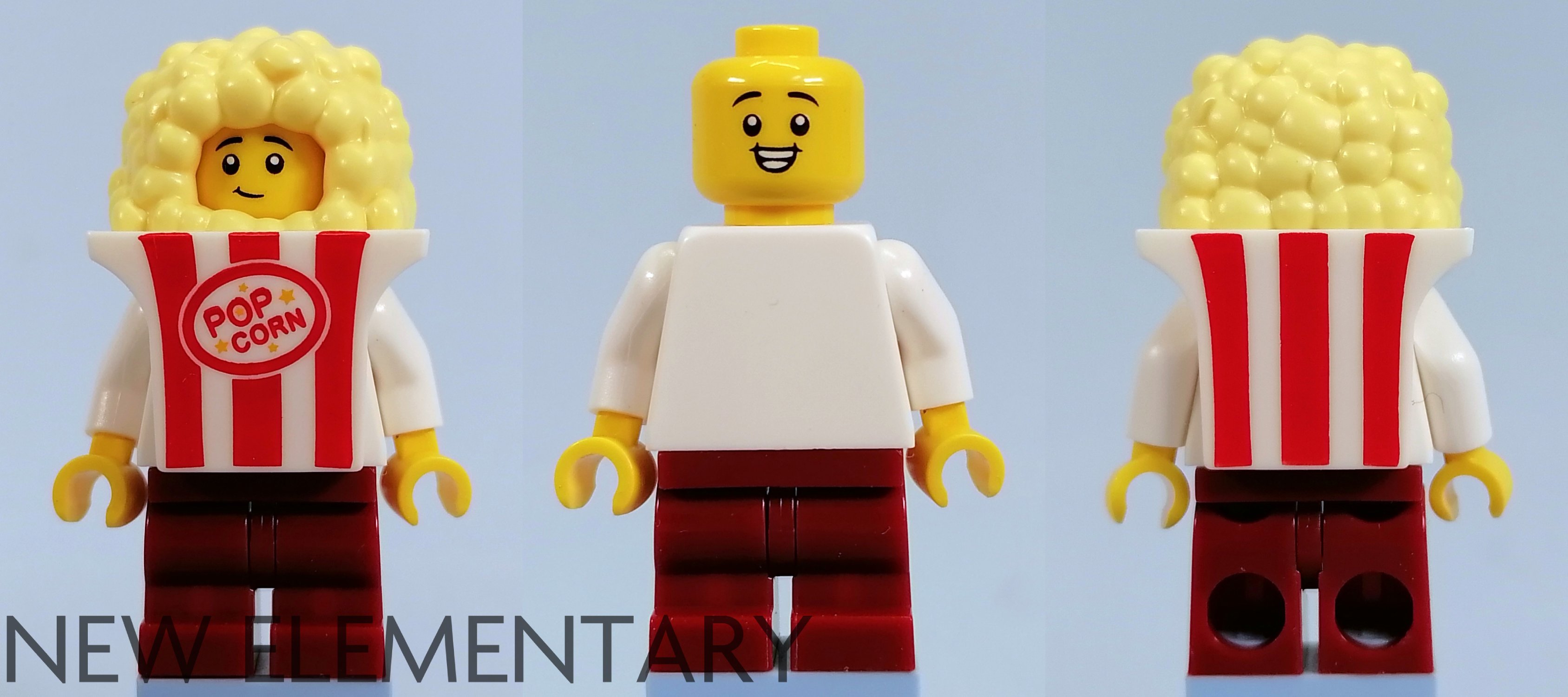LEGO 71034 Series 23 Popcorn Costume Suit Minifigure 7 Collectible  Minifigures CMF Christmas Holiday Seasonal 