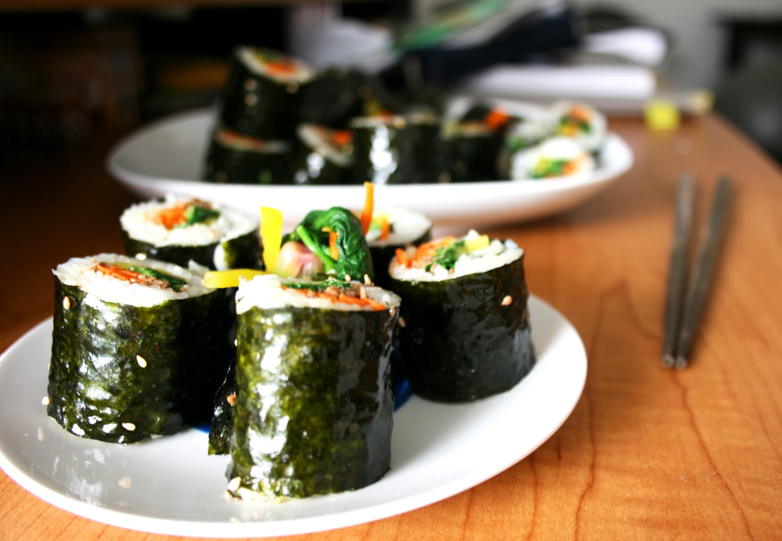 MD cooks for two: Kiddy Kimbap - 꼬마 김밥