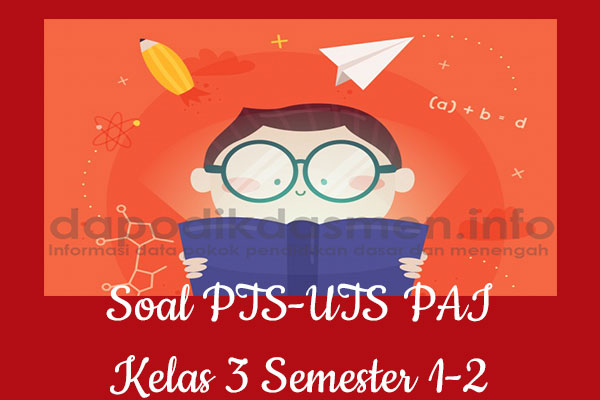 Soal UTS/PTS Kelas 3 PAI Kurikulum 2013 Semester 2, Soal dan Kunci Jawaban UTS/PTS PAI Kelas 3 Kurtilas, Contoh Soal PTS (UTS) PAI SD/MI Kelas 3 K13, Soal UTS/PTS PAI SD/MI Lengkap dengan Kunci Jawaban