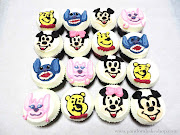 Custom Cartoon Character Cupcakes. Posted by pandora bakeshop at 7:52 AM