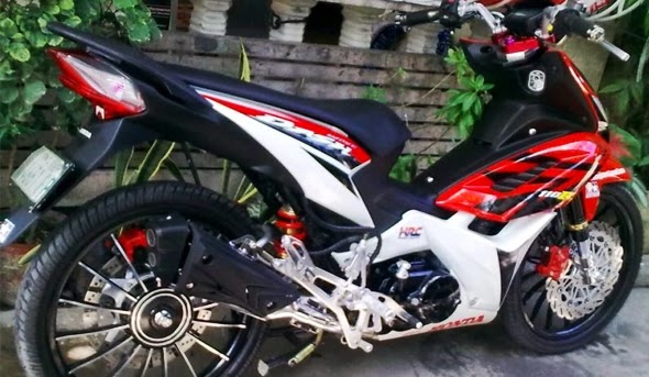 Modifikasi Motor Honda Blade