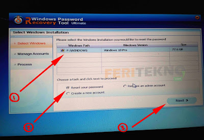 Mengatasi Windows yang Lupa Password dengan Windows Password Recovery Tools Mengatasi Windows 7, 8 dan 10 yang Lupa Password Login