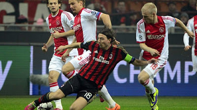 Xem lại đầy đủ trận AC Milan vs Ajax